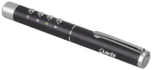 Bolígrafo láser y presentador Quanta QTCAW50 Inalámbrico USB Negro