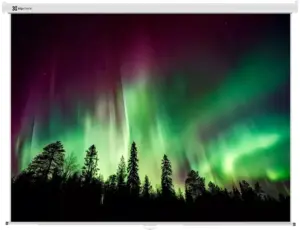 Pantalla de proyección Klip Xtreme KPS-313 Manual de 100" Relación 16:9