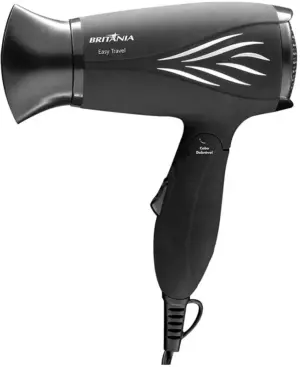 Secador de Cabello Britânia Easy Travel 1000W Bivolt