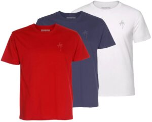 Camiseta Orchestra HGALB8-BLA - Masculina (3 Unidades)