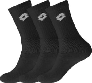 Medias Lotto Crew HO423/BL-WH (3 Pares)
