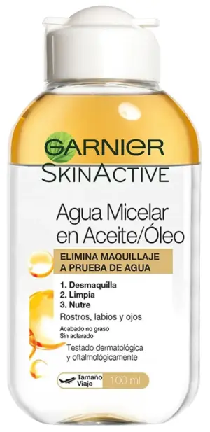 Agua Micelar Garnier Skin Active en Aceite - 100mL