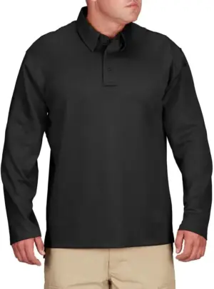 Camiseta Polo Táctica Propper I.C.E. Performance F531572001 - Negro