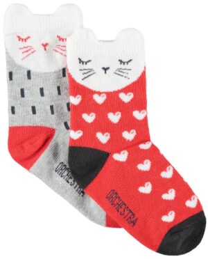 Outlet Medias para Bebé Orchestra AI004I-GRC Femenina (3 Pares)