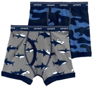 Boxer Infantil Carter's 3K589110 - Masculino (2 Unidades)