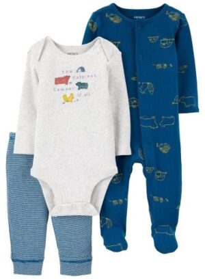 Conjunto Carter's 1M106310 Masculino (3 Piezas)