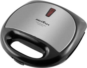 Sandwichera y Parrilla Crome Inox Negro/Plata - 220V-50Hz/60Hz