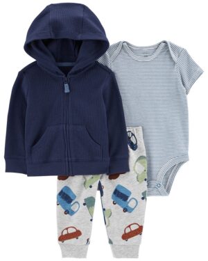 Conjunto Carter's 1N972210 - Masculino (3 Piezas)