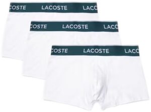 Boxer Lacoste 5H9681-23 001 Masculino (3 Unidades)