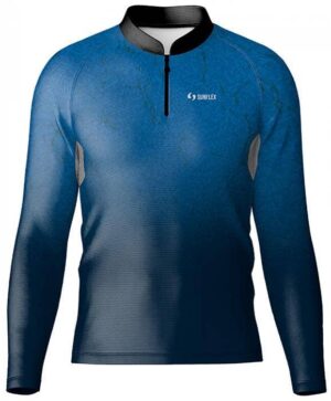 Camiseta Sunflex Confort Dry UV50+ Masculina - Azul