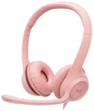 Auricular Logitech H390 para PC 981-001280 Rosado