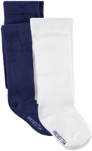 Medias Calza Bebé Orchestra AI000P-BLF Les Collants Layette Fill Femenina (2 Pares)