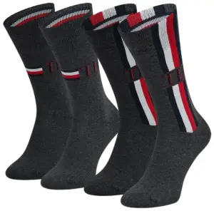 Outlet Medias Tommy Hilfiger 100001492 003 Masculina (2 Pares)