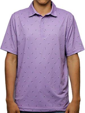 Outlet Camiseta Polo Walter Hagen MGA11497 Violeta - Masculina