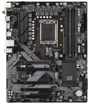 Placa Madre Gigabyte B760 DS3H AC DDR4 LGA1700/4xDDR5/PCI-E/M.2/HDMI/DP/WiFi