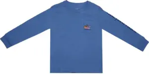 Outlet Camiseta manga larga Vineyard Vines Kids 7V001640 Azul - Femenina