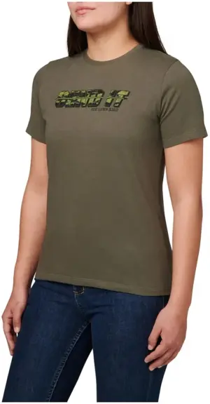 Camiseta 5.11 Tactical Send It Camo 69259-186 - Femenina