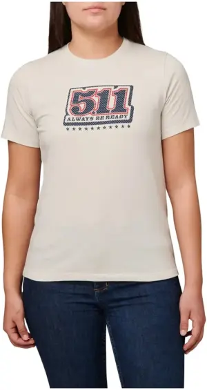 Camiseta 5.11 Tactical Number Plate 69260-344 - Femenina