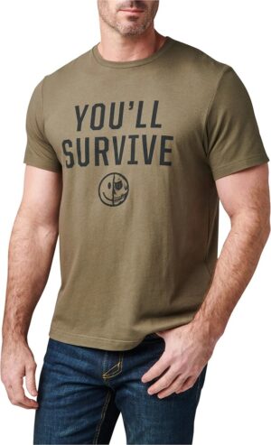 Camiseta 5.11 Tactical You'll Survive 76154-186 - Masculina