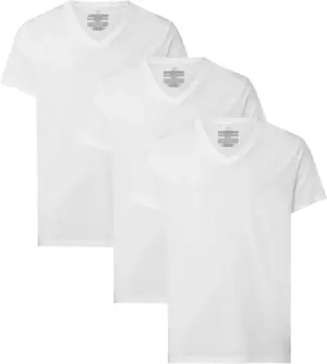 Camiseta Calvin Klein NB4012 100 - Masculina (3 Unidades)