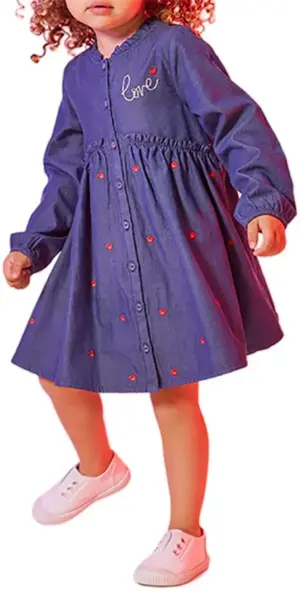 Vestido para Bebé Orchestra HI01W3-BLF
