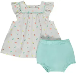 Conjunto para Bebe Orchestra HB0112-BLA Femenino (2 Piezas)