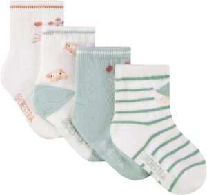 Medias para Bebé Orchestra ANAO6N-BLA - Masculino (4 Pares)