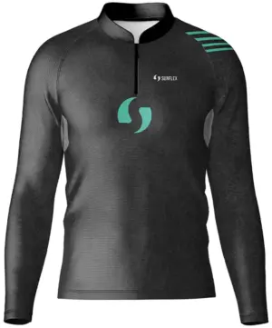 Camiseta Sunflex Dry-Fit UV50+ Masculina - Lineas Verdes