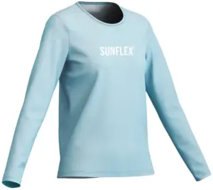 Camiseta Sunflex Confort Dry UV50+ Femenina - Celeste