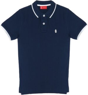 Camiseta Polo Hydrant Premium PH00001 Azul/Blanco - Masculina