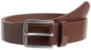 Cinto Calvin Klein K50K510784 GB0 Flat Classic LTHR Belt 35mm Masculino