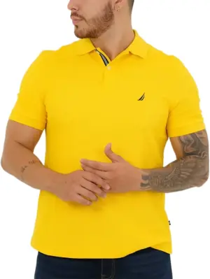 Outlet Camiseta Polo Nautica K17000 7RE - Masculina