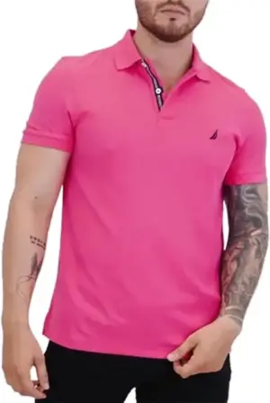 Outlet Camiseta Polo Nautica Slim Fit K17001 6ES - Masculina