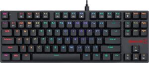 Teclado Gaming Redragon APS Pro K607P-KBS - Negro (Inglés con Cable) Switch Blue