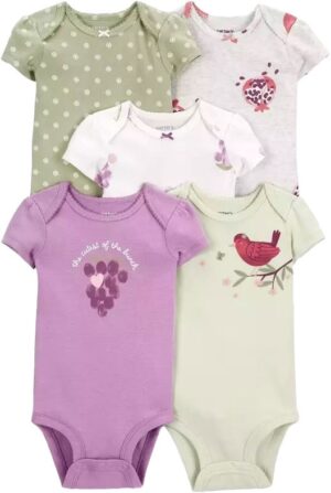 Body Carter's 1P566110 - Femenino (5 Unidades)