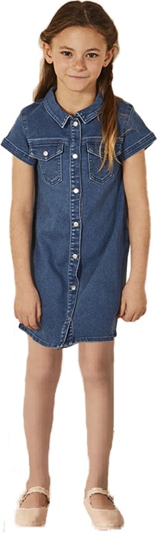 Vestido Orchestra HFIQRC-BLC DENIM  - Femenino