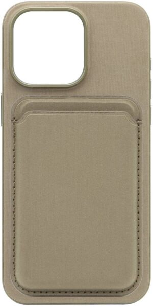 Funda Wallet para iPhone 15 Pro Khaki - Joog GLPC043
