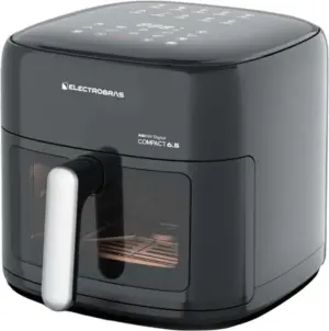 Freidora Eléctrica Electrobras EBAF-65D Air Fryer Compact 6.5 Digital 6.5L 1500W 220V/50-6