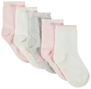 Medias para bebé Orchestra AI00AK-ECR - Femenina (5 Pares)