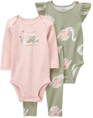 Body Carter's 1P596610 - Femenino (3 Unidades)