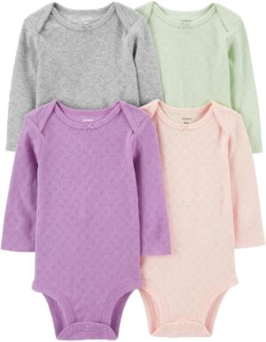 Body Carter's 1P879010 - Femenino (4 Unidades)