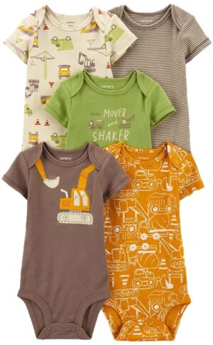 Body Carter's 1Q124610 - Masculino (5 Unidades)