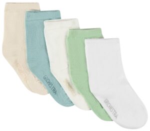 Medias para bebé Orchestra ALAMR1-ECR - Masculina (5 Pares)