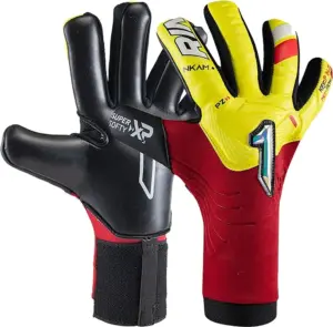 Guante para Arquero Kids Rinat Nkam Semi Inf - Amarillo/Rojo