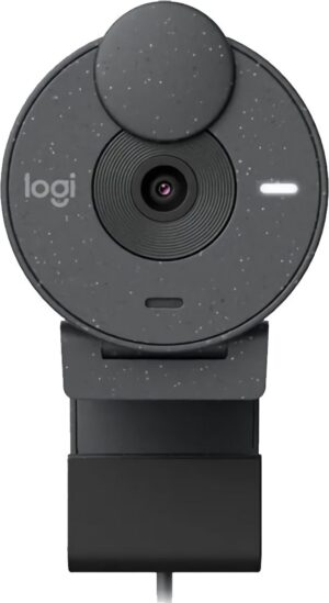 Webcam Logitech Brio 300 Full HD 1080P Gris (960-001413)