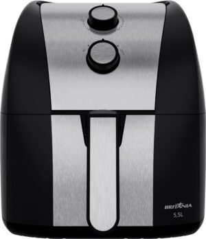 Freidora Eléctrica Sin Aceite Britânia BFR51 Air Fryer 5.5L 1500W 220V/60Hz Negro