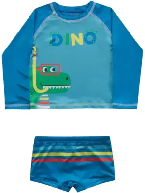 Conjunto infantil de Playa Fakini 10.24.02561 - Masculino (2 piezas)