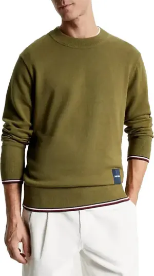 Sueter Tommy Hilfiger MW0MW11596 SNE - Masculino