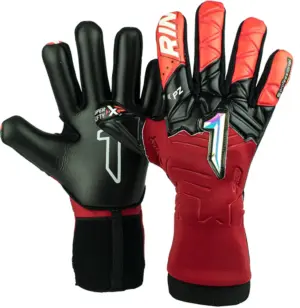 Guante para Arquero Rinat Xtreme Guard Zhero Semi Ad (Rojo - Negro)