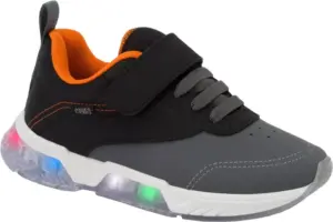 Calzado Infantil Klin Light 604 - Grafito/Negro/Naranja